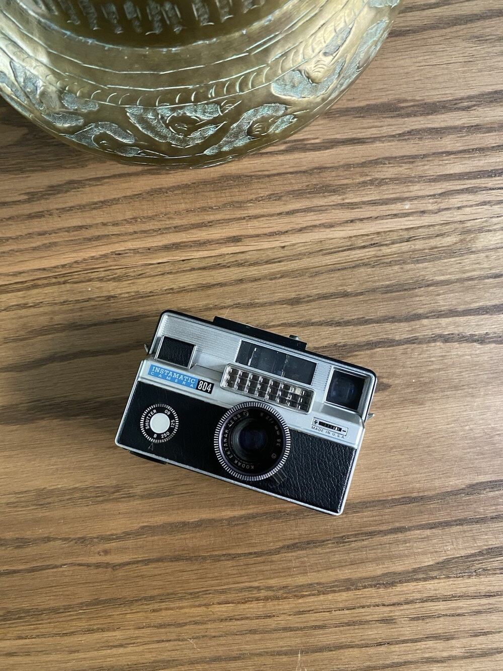 Vintage 1965 Kodak Instamatic 804 Camera Untested Kodak 126 Film Camera